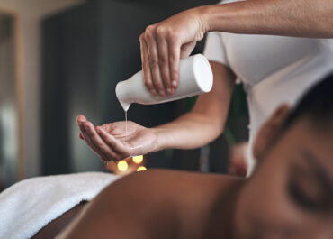 This soothing massage oil will work wonders